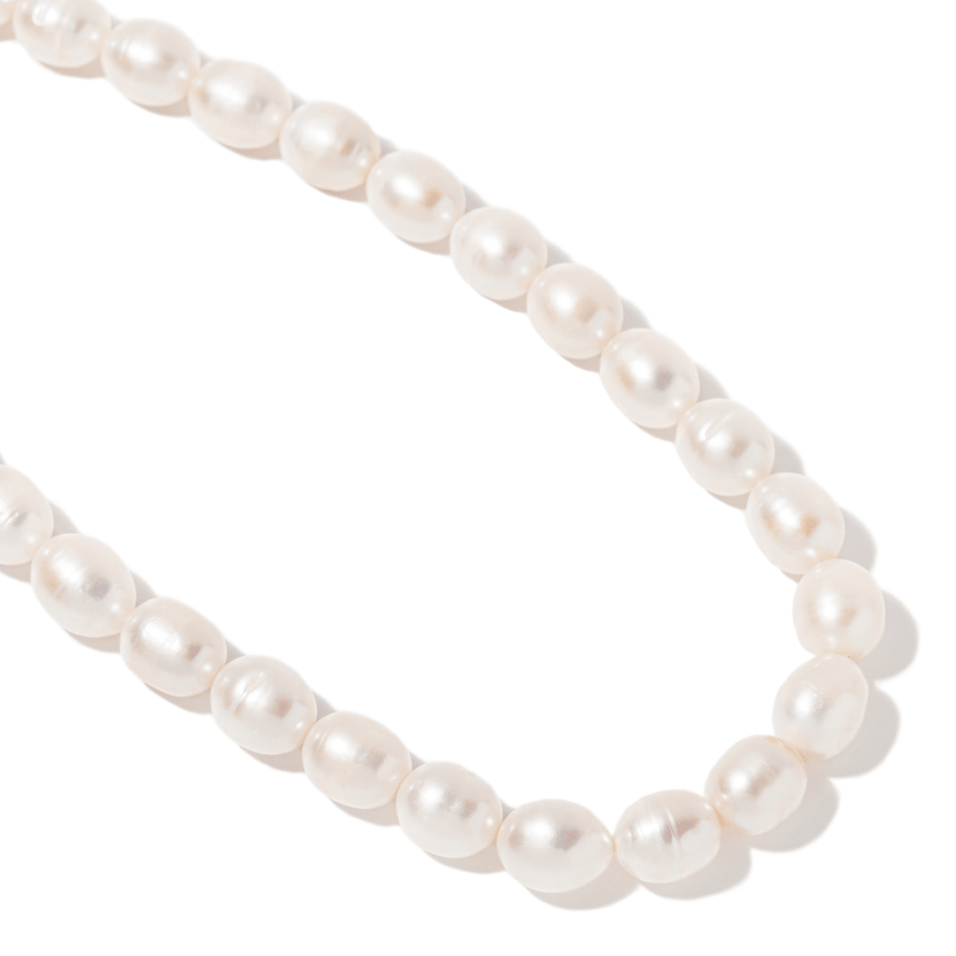 NATURAL PEARL BOLD NECKLACE - COLLARES - Malandra Jewelry - TC2513