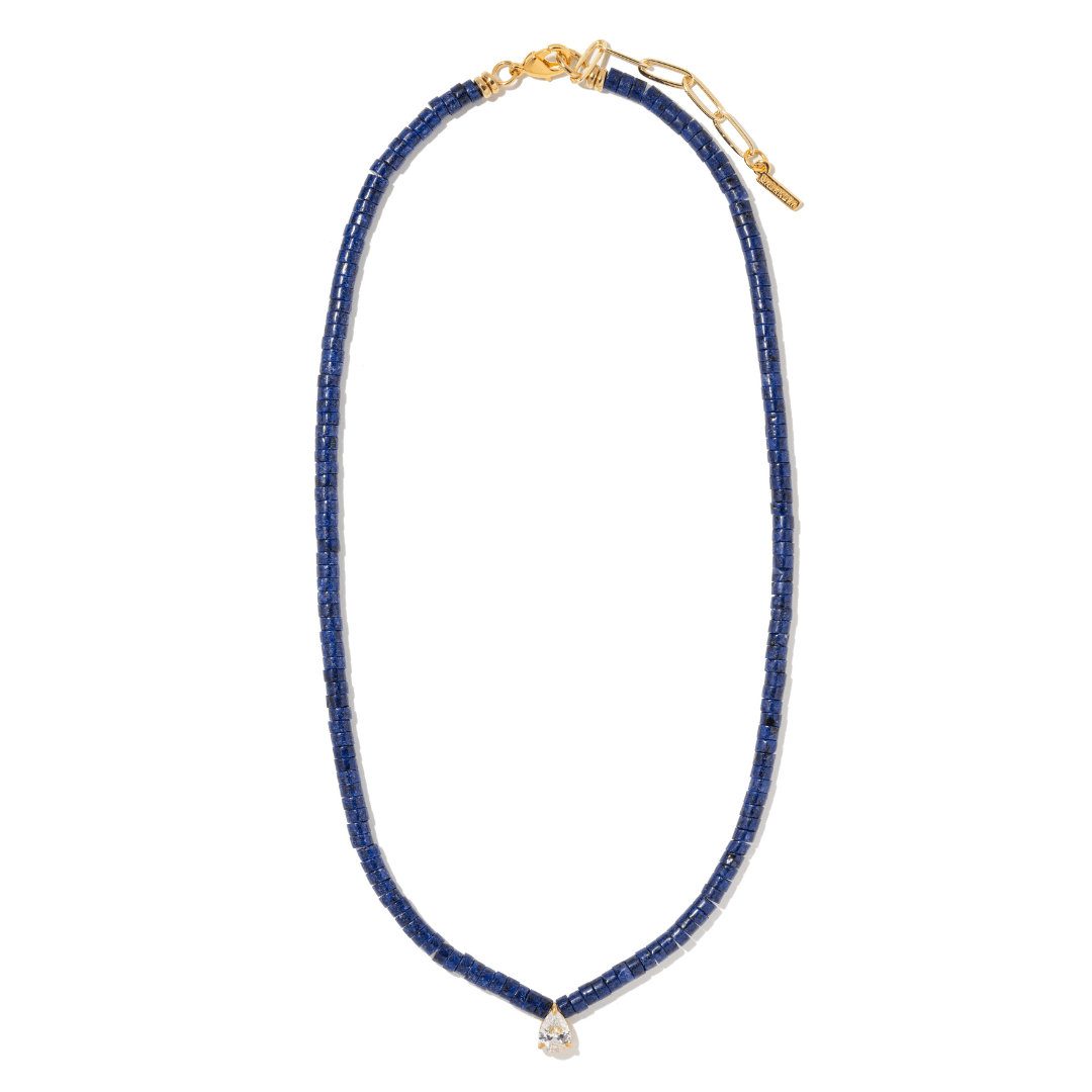 NOCTURNE LAPISLAZULI GAIA NECKLACE - COLLARES - Malandra Jewelry - LNC6