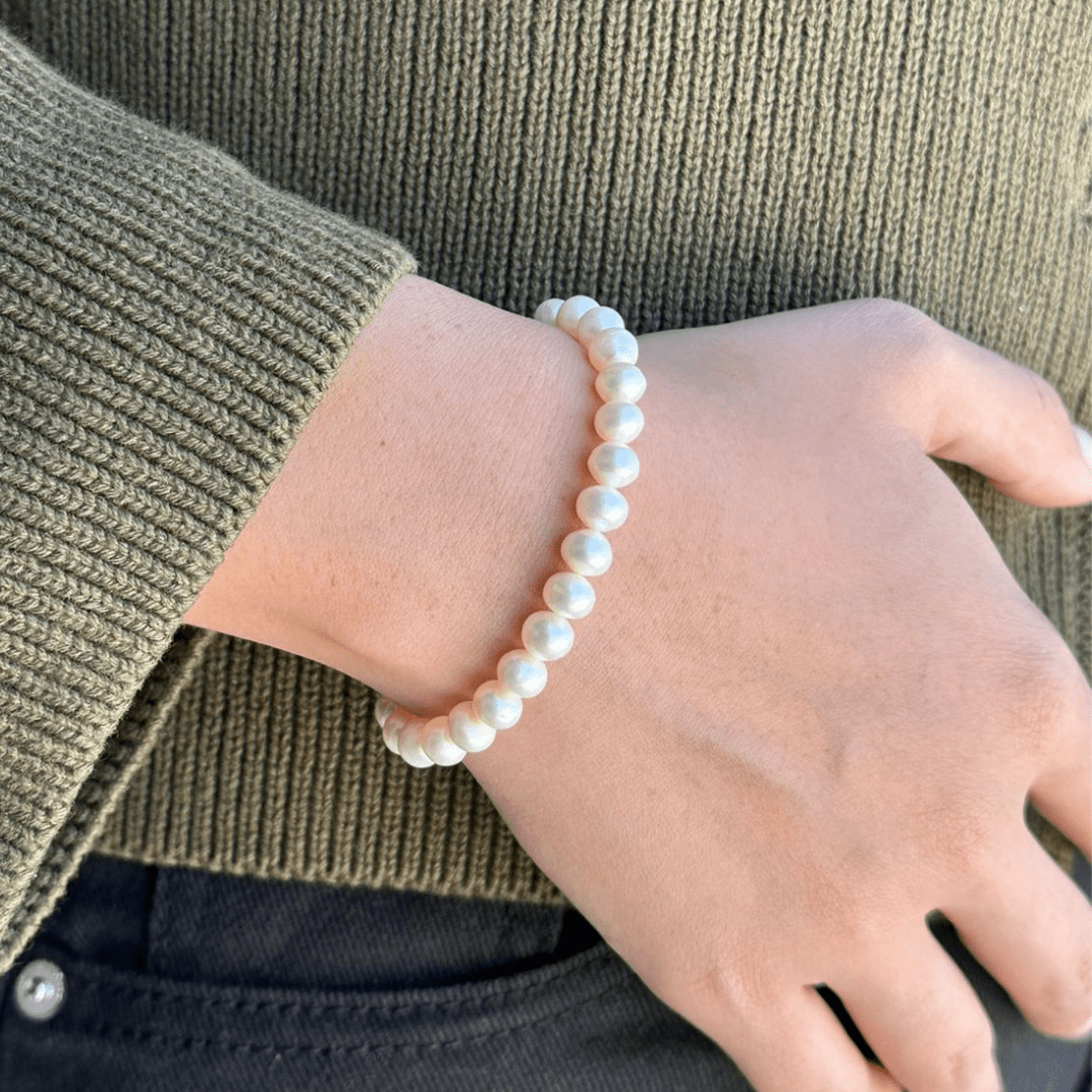 NOVA PEARL ADULT BRACELET - PULSERAS - Malandra Jewelry - TP2138