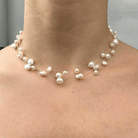 NUDE PEARL DREAM NECKLACE - COLLARES - Malandra Jewelry - TC2141