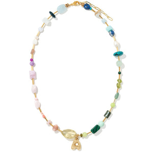 OASIS HARMONY INITIAL NECKLACE - COLLARES - Malandra Jewelry - TC2417.A