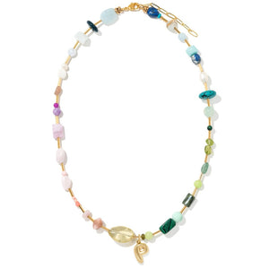 OASIS HARMONY INITIAL NECKLACE - COLLARES - Malandra Jewelry - TC2417.P