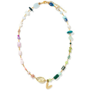 OASIS HARMONY INITIAL NECKLACE - COLLARES - Malandra Jewelry - TC2417.V