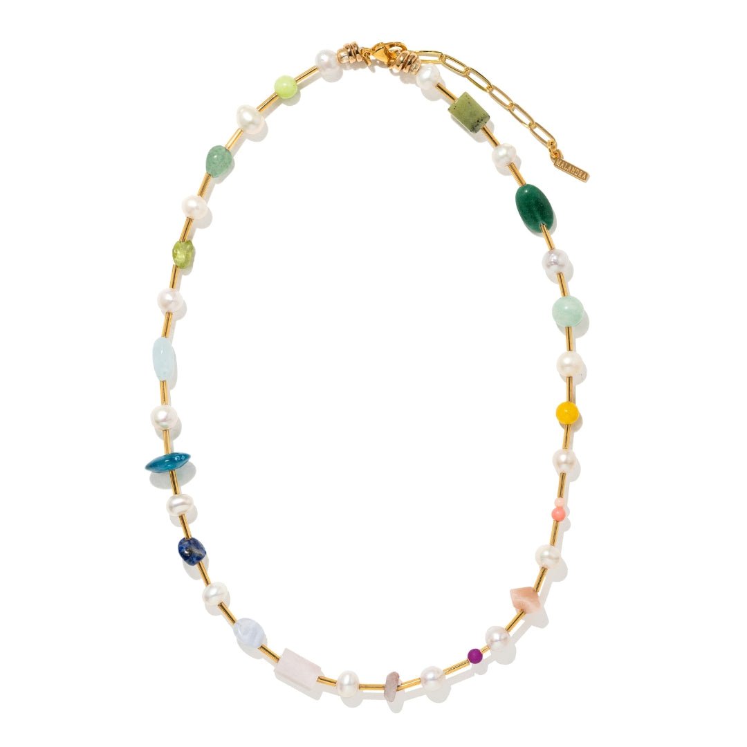 OASIS OCEAN MIST NECKLACE - COLLARES - Malandra Jewelry - TC2420