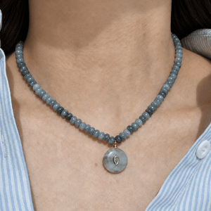 Ocean Jasper Gaia Necklace - COLLARES - Malandra Jewelry - TC2564