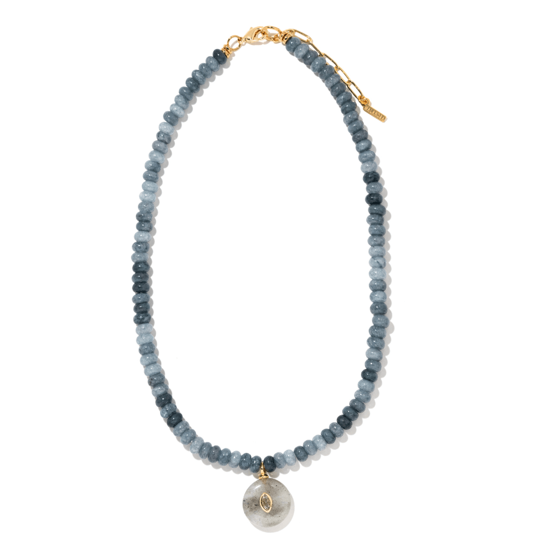Ocean Jasper Gaia Necklace - COLLARES - Malandra Jewelry - TC2564