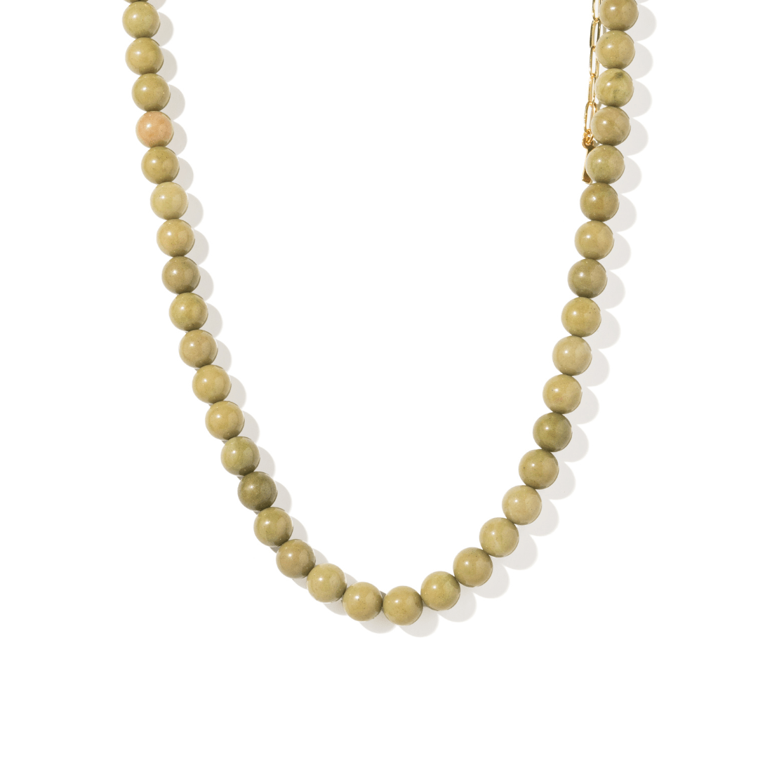 OLIVE ALXA TERRA NECKLACE - COLLARES - Malandra Jewelry - TC2153