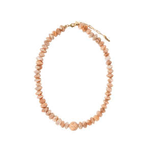 ORANGE MOONSTONE GLOW NECKLACE - COLLARES - Malandra Jewelry - TC2195