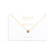 ORANGE MOONSTONE GRATITUDE NECKLACE - COLLARES - Malandra Jewelry - TC1983