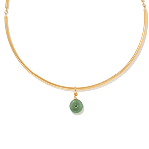 ORB AVENTURINE GAIA CHOKER - COLLARES - Malandra Jewelry - TC2430