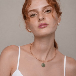 ORB AVENTURINE GAIA CHOKER - COLLARES - Malandra Jewelry - TC2430