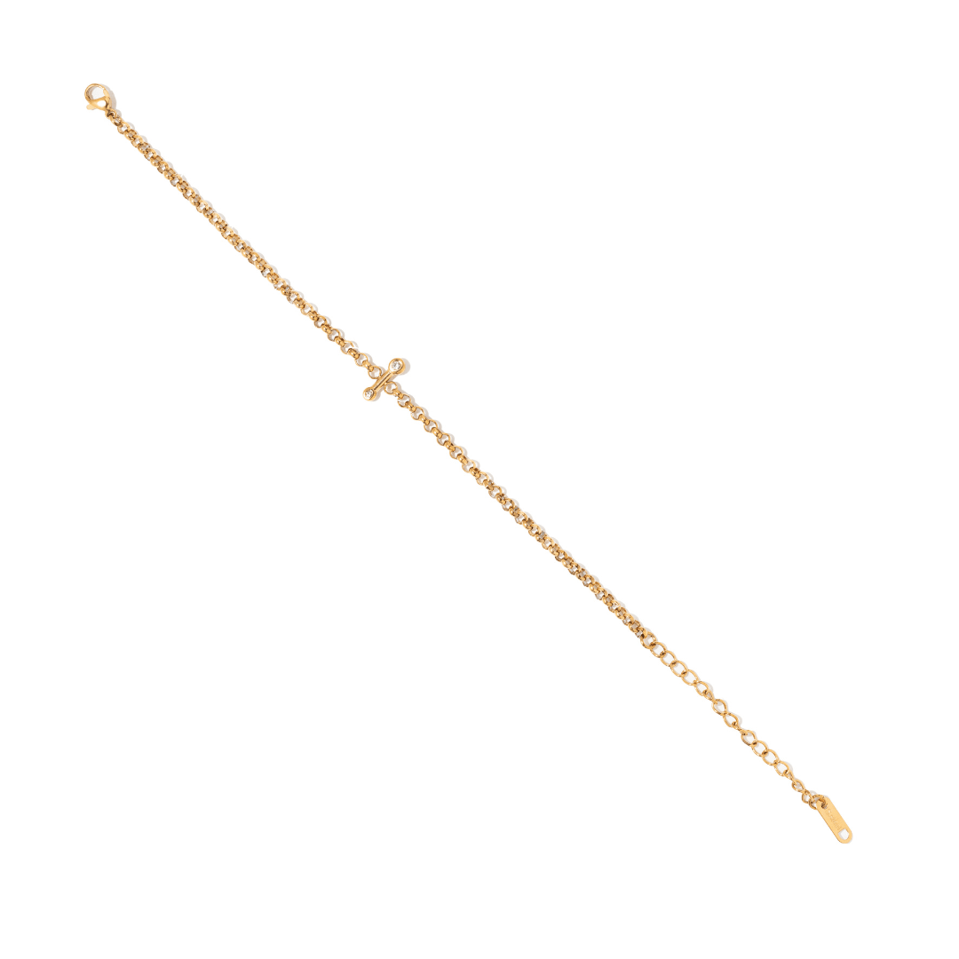 ORBIT BAR GLOW BRACELET - PULSERAS - Malandra Jewelry - EUWP463-JDB0303300
