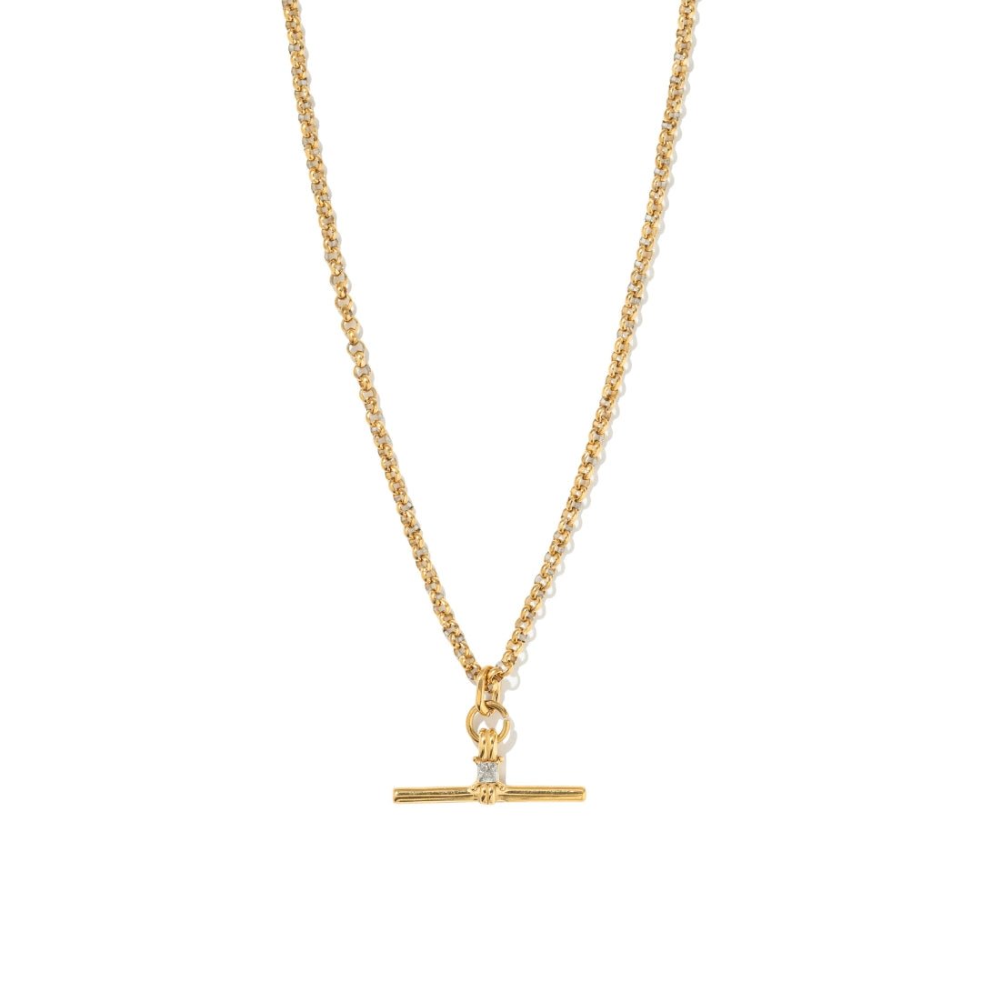 ORBIT BAR GLOW NECKLACE - COLLARES - Malandra Jewelry - EUWC469-JDN0312269