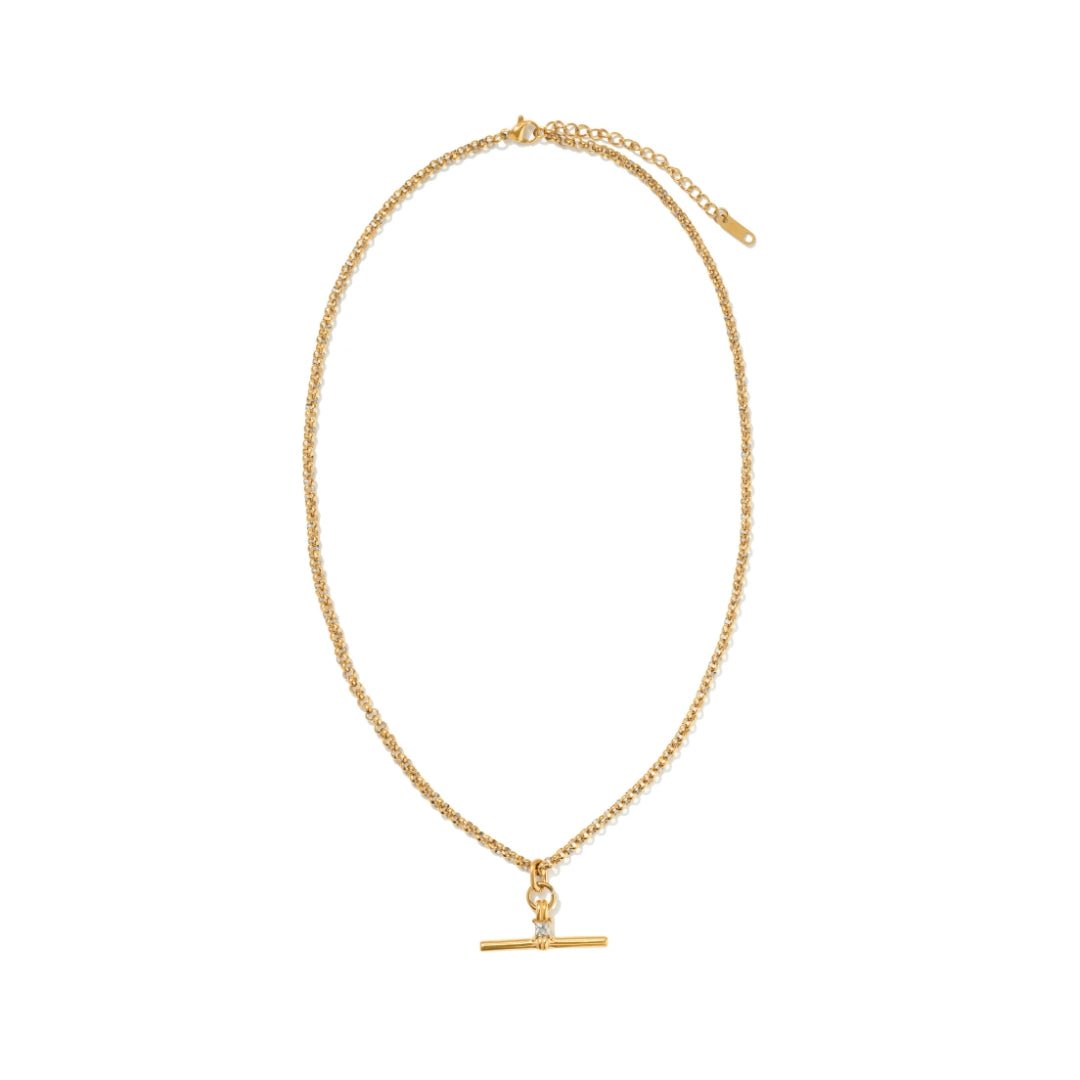 ORBIT BAR GLOW NECKLACE - COLLARES - Malandra Jewelry - EUWC469-JDN0312269