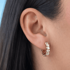 ORBIT GLEAM HOOPS - ARETES - Malandra Jewelry - AA1574-T68985 / JDE0311131