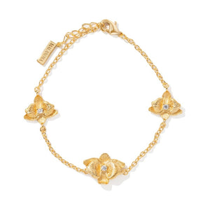 ORCHID BLOOM CLUSTER BRACELET - PULSERAS - Malandra Jewelry - ICP571