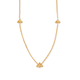 ORCHID BLOOM CLUSTER NECKLACE - COLLARES - Malandra Jewelry - ICC568
