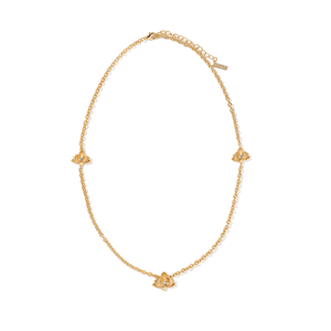 ORCHID BLOOM CLUSTER NECKLACE - COLLARES - Malandra Jewelry - ICC568