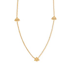ORCHID BLOOM DELICATE NECKLACE - COLLARES - Malandra Jewelry - ICC569