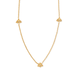 ORCHID BLOOM DELICATE NECKLACE - COLLARES - Malandra Jewelry - ICC569