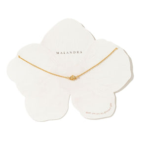 ORCHID FLOWER PETITE BRACELET - PULSERAS - Malandra Jewelry - ICP532
