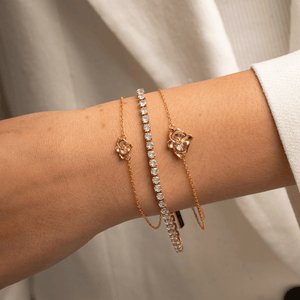 ORCHID GLOW PETITE BRACELET - PULSERAS - Malandra Jewelry - EYHP191