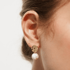 ORO DE MAR EARRINGS - ARETES - Malandra Jewelry - TA504