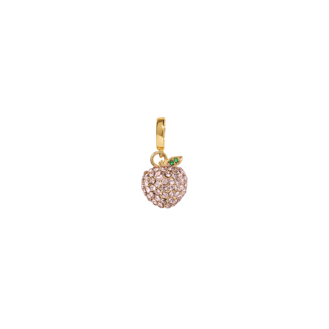 PEACH CHARM - DIJES - Malandra Jewelry - EYHD102-3D PEACH