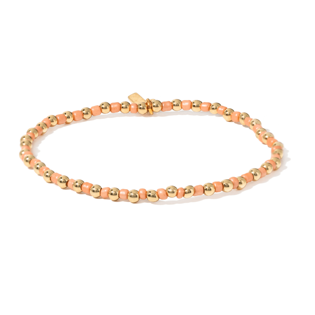 Peach Glow Bracelet - PULSERAS - Malandra Jewelry - TP2499