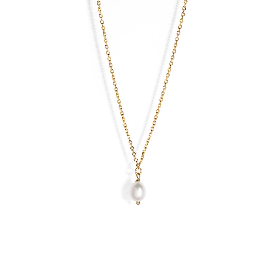 PEARL BLISS GOLDEN NECKLACE - COLLARES - Malandra Jewelry - TC1722