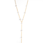 PEARL BOW TIE NECKLACE - COLLARES - Malandra Jewelry - TC1930