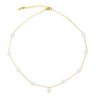 PEARL LARIAT LUXE NECKLACE - COLLARES - Malandra Jewelry - TC2033
