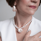 PEARL RESORT SHELL NECKLACE - COLLARES - Malandra Jewelry - TC1878