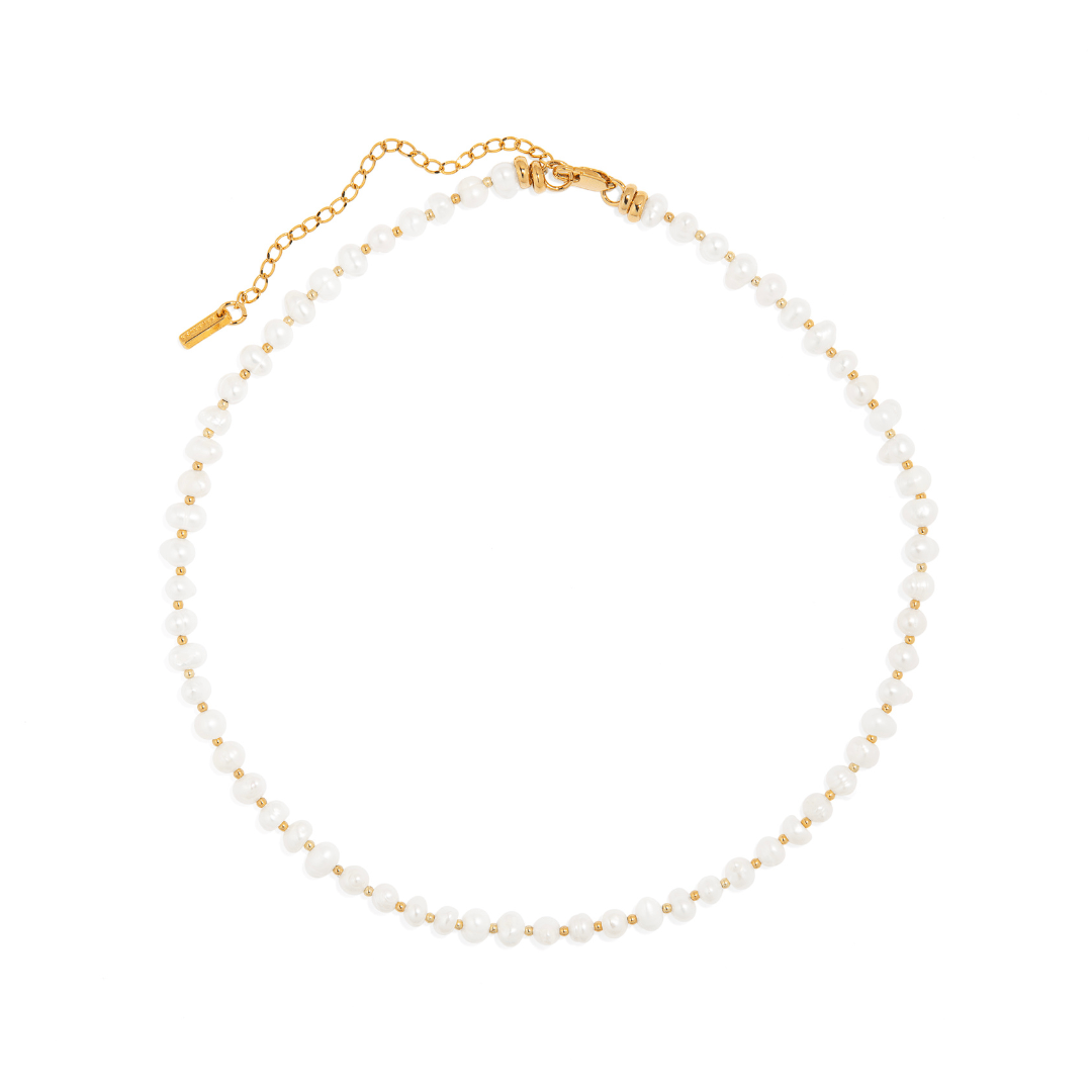 PEARL RHYTHM NECKLACE - COLLARES - Malandra Jewelry - TC1822