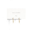 PENDULUM GOLDEN MILANO HUGGIES - ARETES - Malandra Jewelry - EA5915 - 10201776000C