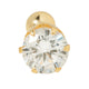 PETITE GOLD ZIRCONIA PIERCING - ARETES - Malandra Jewelry - EOBA23-eh5626