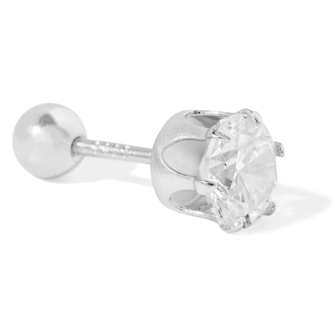 PETITE LUXE ZIRCONIA PIERCING - ARETES - Malandra Jewelry - EOBA23.P-eh5626