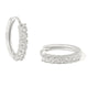 PETITE SPARK SILVER HOOPS - ARETES - Malandra Jewelry - EOBA3.P-eh1158