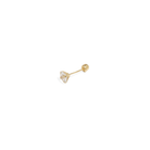PIERCING CIRCONIA 4 MM PARA PERFORAR - ARETES - Malandra Jewelry - KRA35-JBR22714K