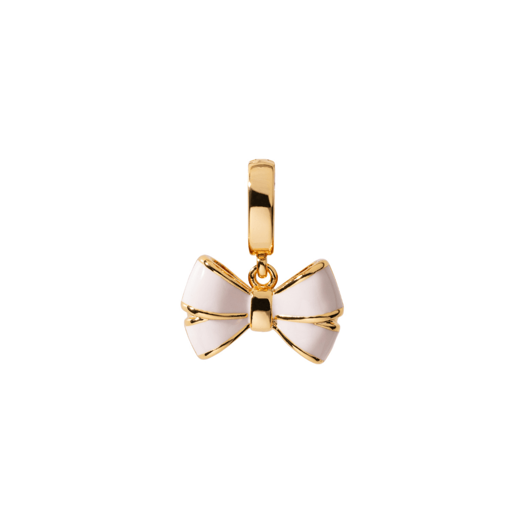 PINK BOW CHARM - DIJES - Malandra Jewelry - EYHD21 - HP07