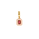 PINK GEM CHARM - DIJES - Malandra Jewelry - EYHD109