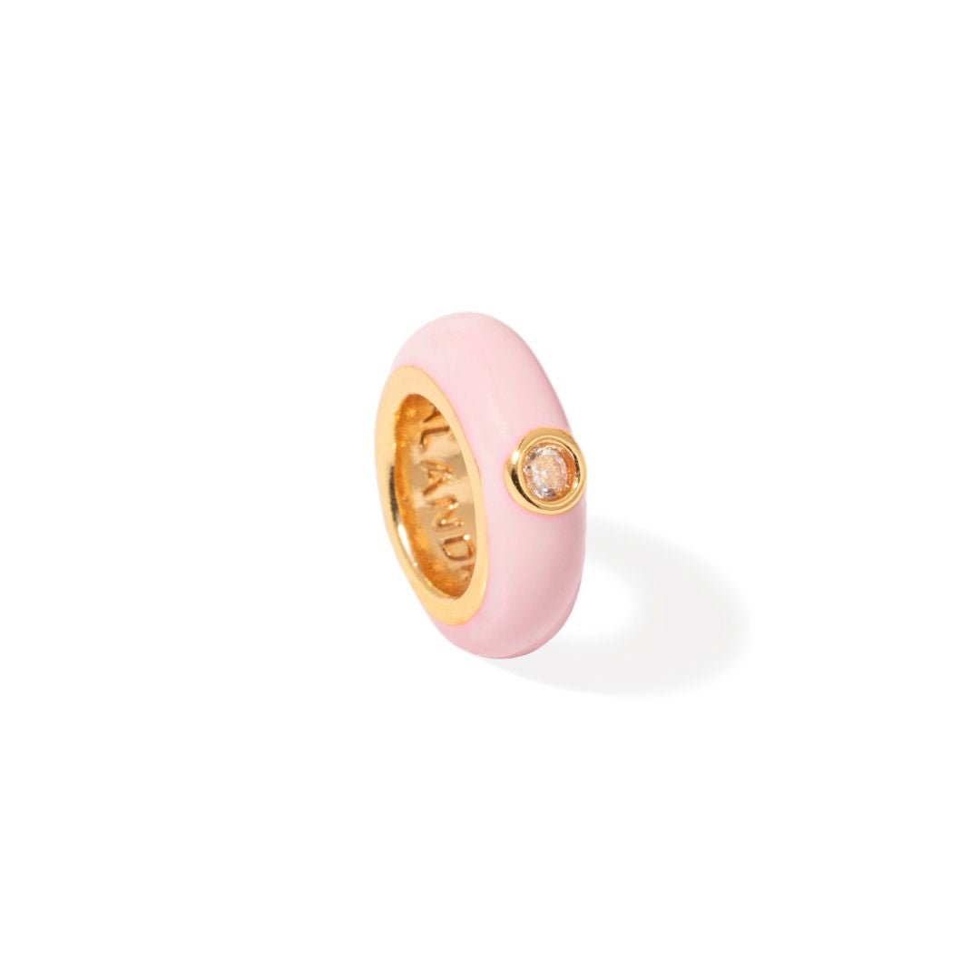 PINK GLOW CHARM - DIJES - Malandra Jewelry - EYHD162-Model 6  ROSA