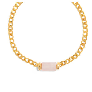 PINK QUARTZ AURA BRACELET - PULSERAS - Malandra Jewelry - TP1611