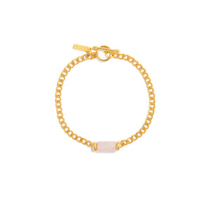 PINK QUARTZ AURA BRACELET - PULSERAS - Malandra Jewelry - TP1611