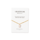 PINK QUARTZ GRATITUDE BRACELET - PULSERAS - Malandra Jewelry - TP2212