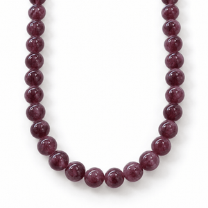 Plum Lepidolite Terra Necklace - COLLARES - Malandra Jewelry - TC2721