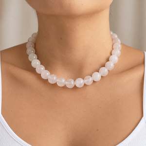 Porcelain Jade Terra Necklace - COLLARES - Malandra Jewelry - TC2750