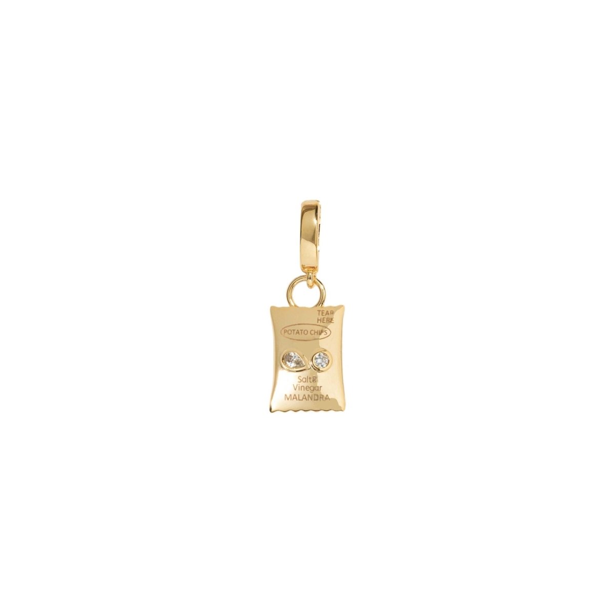POTATO CHIPS CHARM - DIJES - Malandra Jewelry - EYHD98-3D POTATO CHIPS