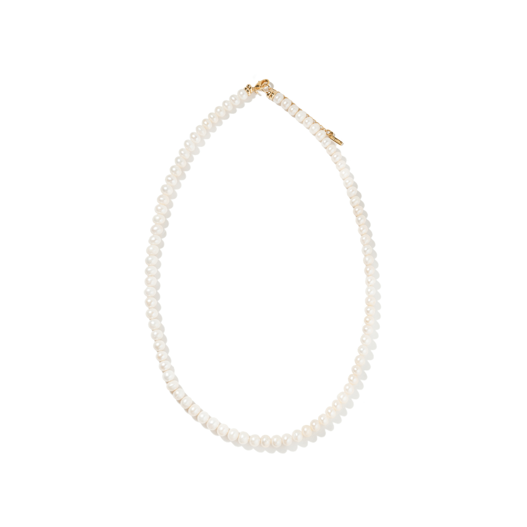 PURE PEARL LAYER NECKLACE 47cm - COLLARES - Malandra Jewelry - TC2110