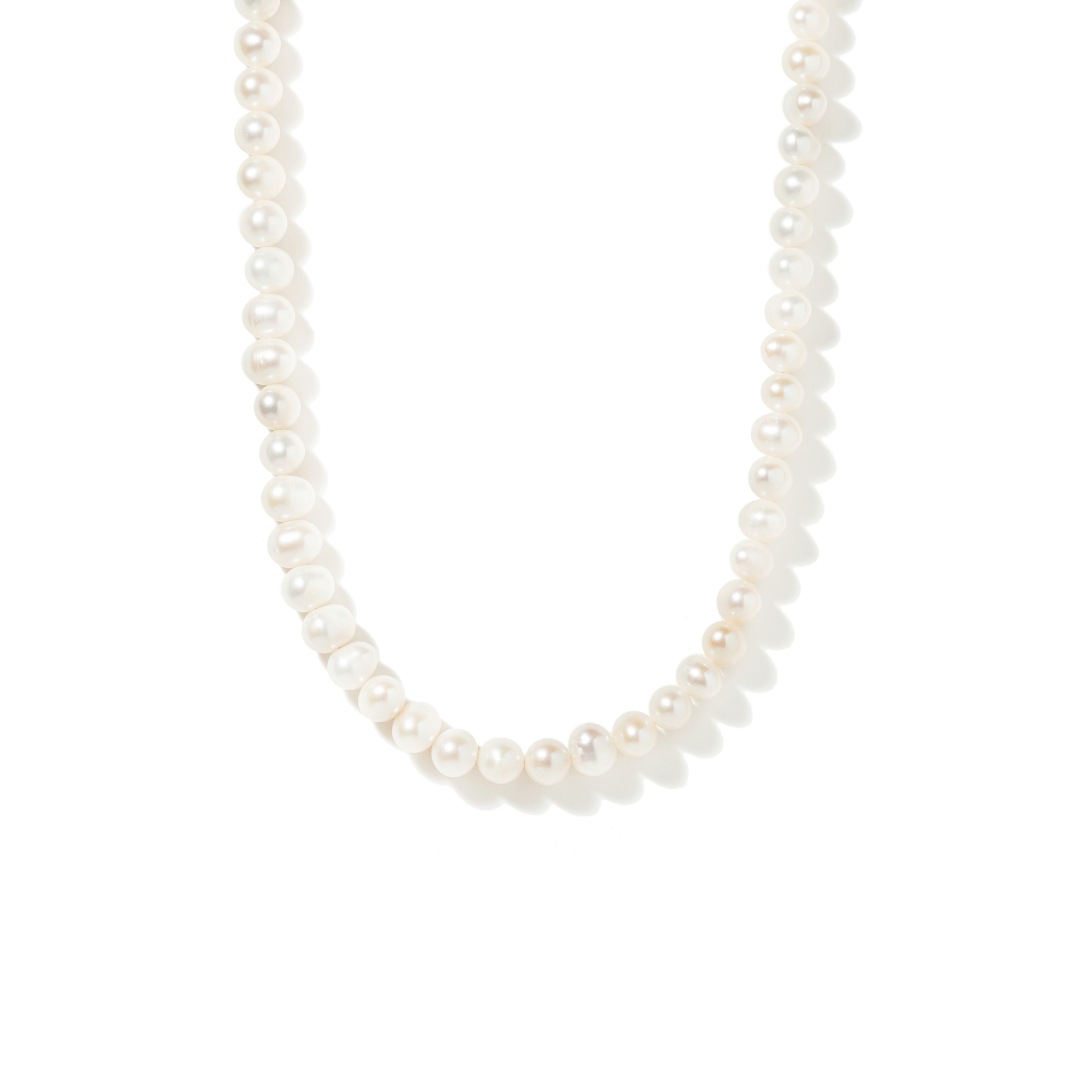PURE PEARL LAYER NECKLACE 47cm - COLLARES - Malandra Jewelry - TC2110